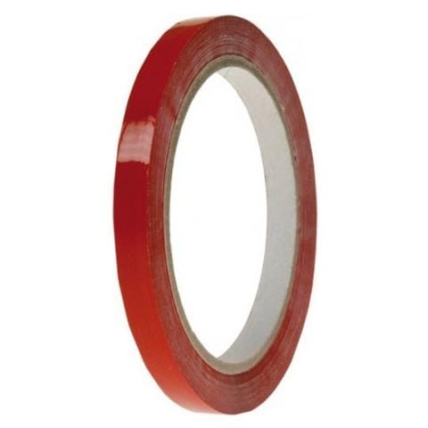 Nastro Per Sigilla Sacchetti (5 Pezzi) Alta Qualità Da 66 Metri Nastro Sigillatrice (rosso)  - Foto 1