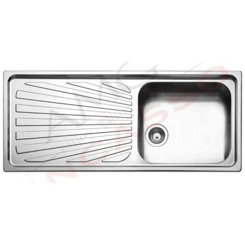 Lavello 1 Vasca Con Gocciolatoio A Sx Colore Inox Cod To1161ilbc - Foto 3