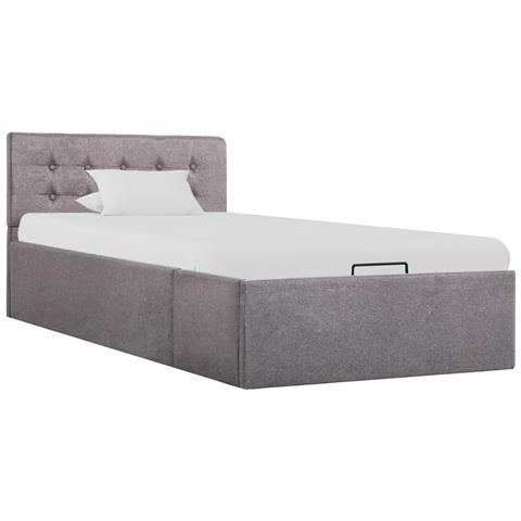 Giroletto Con Contenitore Grigio Talpa In Tessuto 90x200 Cm - Foto 1