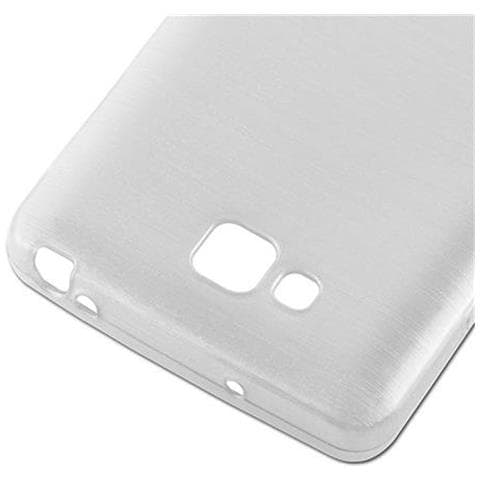 Custodia Compatibile Con Lg L9 Ii (2.gen) In Argento - Coperchio Protettivo In Silicone Tpu Flessibile Con Design Spazzolato - Foto 7