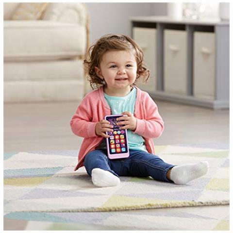 Telefono Rosa - Emoti'fun Giocattoli Elettronici Educattivi, 80-603755, Multicolore - Foto 2