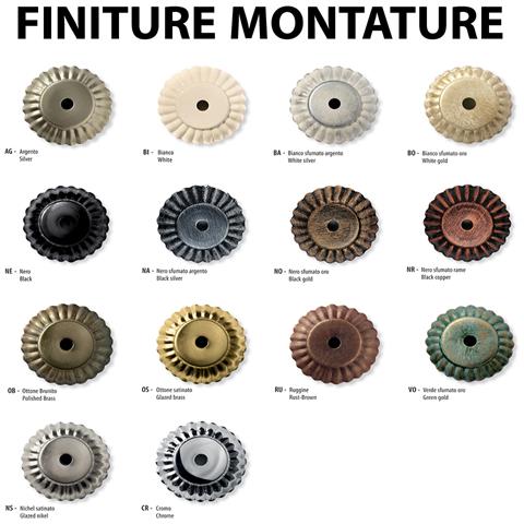 Applique Brindisi C292-33. dec. soo Colore Bianco Con Decori - Foto 2