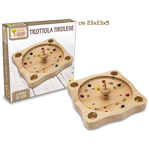 40521 - Trottola Tirolese In Legno - Foto 1