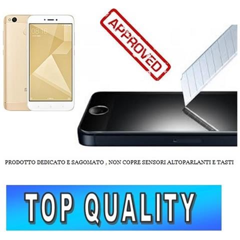 Tempered Glass Screen Protector Pellicola Vetro Temprato Xiaomi Redmi 4 - Foto 1