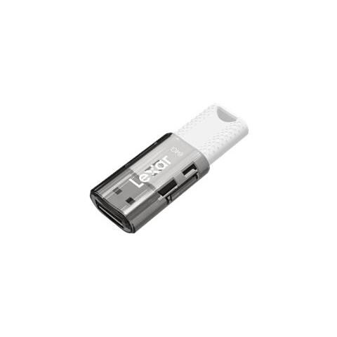 Chiavetta Lexar Jumpdrive S60 64 Gb, Usb 2.0, Nero / teal - Foto 2