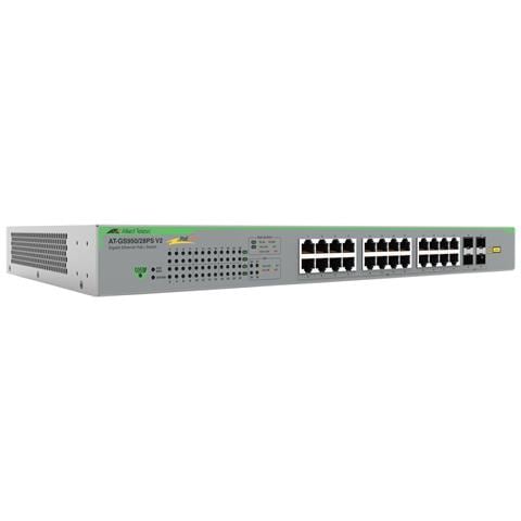 AT-GS950/28PSV2-50 switch di rete Non gestito Gigabit Ethernet (10/100/1000) Supporto Power over Ethernet (PoE) Grigio - Foto 1