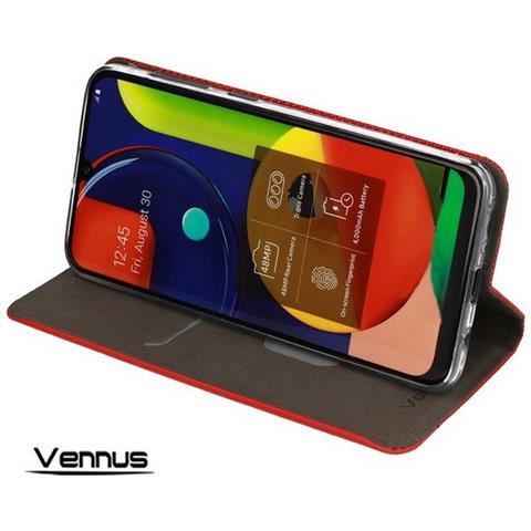 Vennus Custodia Book Orizzontale Sensitive Case Per Xiaomi Mi 10t Lite - Redmi Note 9t Pro Red - Foto 5