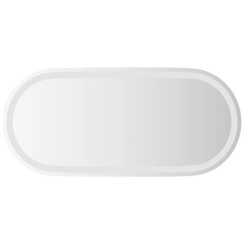 Specchio Da Bagno Led 80x35 Cm Ovale - Foto 1