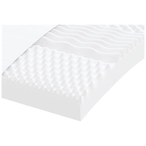 Divano Letto Estraibile Materassi Grigio Scuro 90x200cm Tessuto - Foto 2