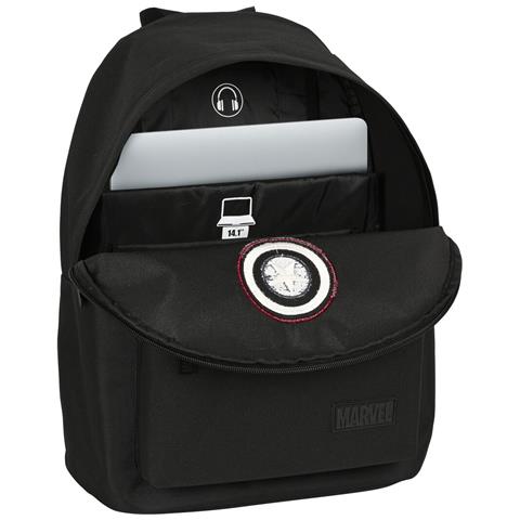 Zaino Per Portatile 14,1'' Nero - Foto 2