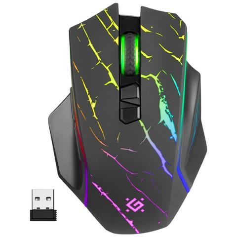 Mouse Defender Uran Gm-503 Nero Grigio 3200 Dpi - Foto 2