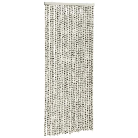 Tenda Antimosche Grigio Chiaro E Grigio Scuro In Ciniglia - Foto 2