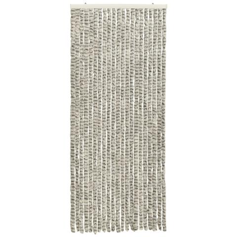 Tenda Antimosche Grigio Chiaro E Grigio Scuro In Ciniglia - Foto 3