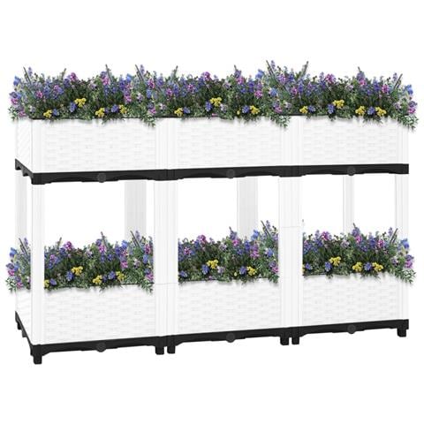 Fioriera Rialzata 120x40x71 Cm In Polipropilene - Foto 2