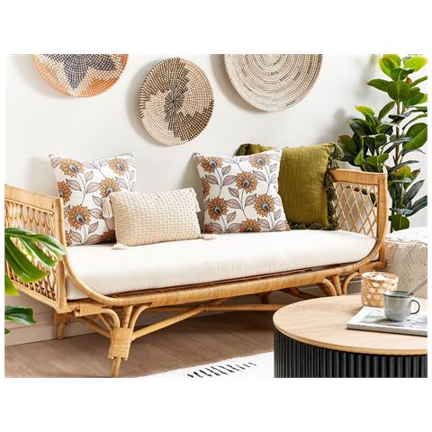 Set Di 2 Cuscini Tuberose 45 X 45 Cm Multicolore Trama Floreale - Foto 1