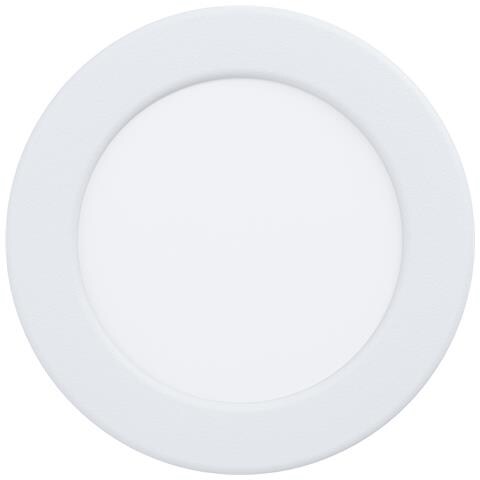 Faretto Ad Incasso Moderno Fueva 5 In Acciaio Bianco Led Integrato 5,5w 3000k - Foto 1