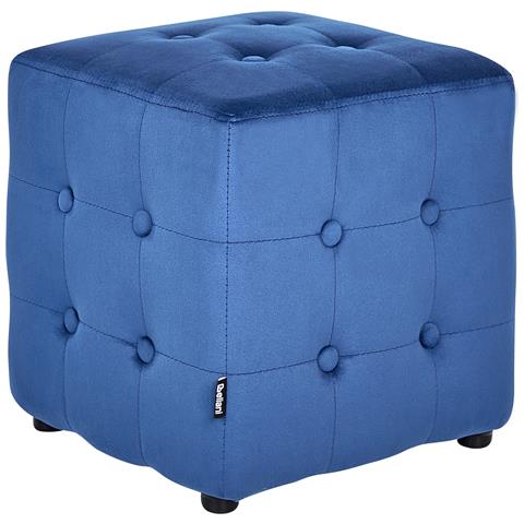 Pouf Wisconsin Velluto Blu - Foto 2