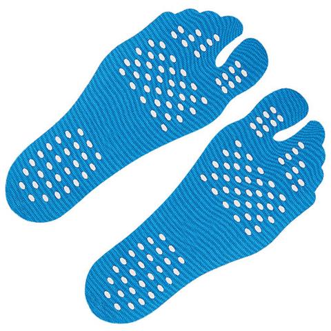 Solette Per Scarpe Da Spiaggia Blu 1 Paio Blue L - Foto 3