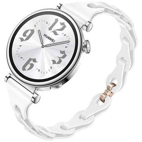 Cinturino Per Orologio In Silicone Per Huawei Gt5/4 - 18 Mm White - Foto 1