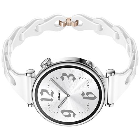 Cinturino Per Orologio In Silicone Per Huawei Gt5/4 - 18 Mm White - Foto 4