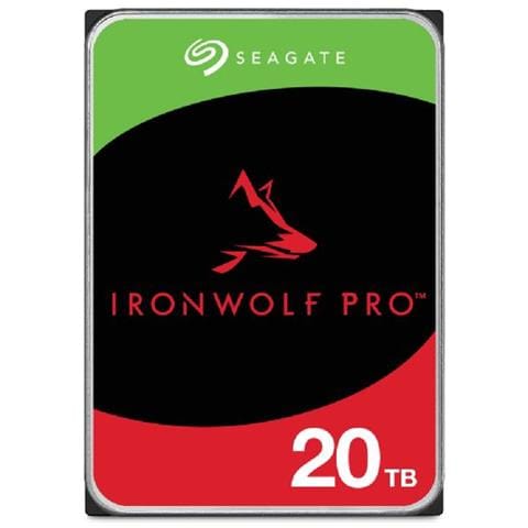 Hd Sata3 Iron Wolf Pro 20tb 3.5"" 7200 Rpm 256mb Cache 24x7 - Nas Hdd - St20000nt001 - Gar. 3 Anni - Foto 1