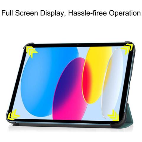 TABX-IP10-COVER8 custodia per tablet 27,7 cm (10.9") Custodia flip a libro Verde - Foto 10