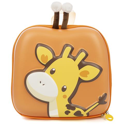 Zaino Per Bambini Con Design Di Giraffa. Con Schienale E Spallacci Imbottiti, Traspiranti E Regolabili. - Foto 1