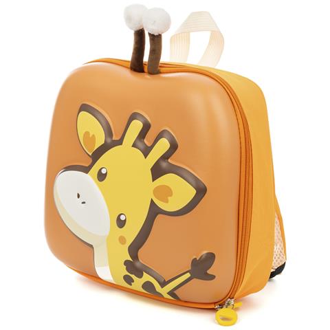 Zaino Per Bambini Con Design Di Giraffa. Con Schienale E Spallacci Imbottiti, Traspiranti E Regolabili. - Foto 5