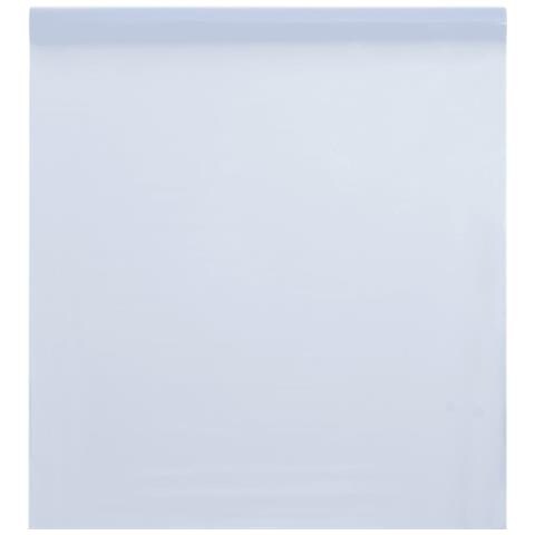 Pellicola Statica Smerigliata Bianco Trasparente 45x2000 Cm Pvc - Foto 1