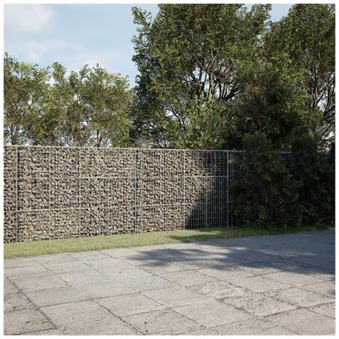 Cesto Gabbione Con Copertura 800x50x150 Cm In Ferro Zincato - Foto 1