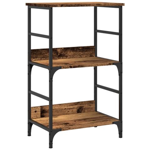 Libreria Legno Antico 50x33x82 Cm In Legno Multistrato - Foto 2