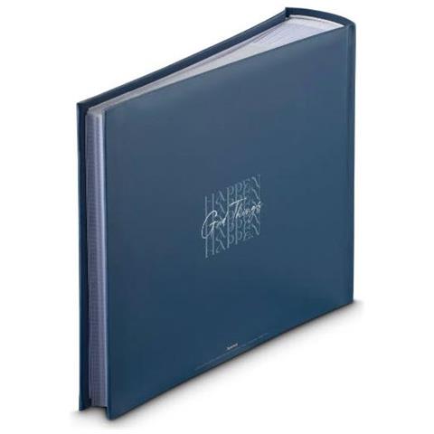 Hama Good Things Album Fotografico E Portalistino Blu 200 Fogli 10 X 15 Rilegatura Del Libro - Foto 2