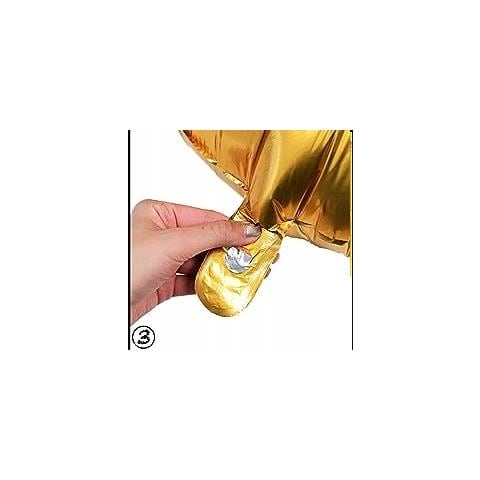 Pallone Oro A Forma Di Y – Decorazione Elegante Per Compleanni Con Effetto Wow! - Foto 2