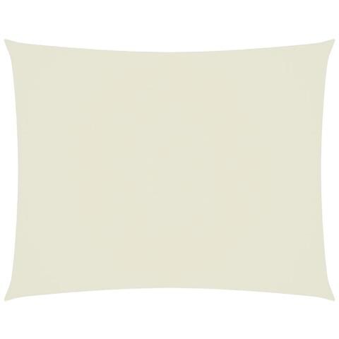 Parasole A Vela Oxford Rettangolare 6x7 M Crema - Foto 1