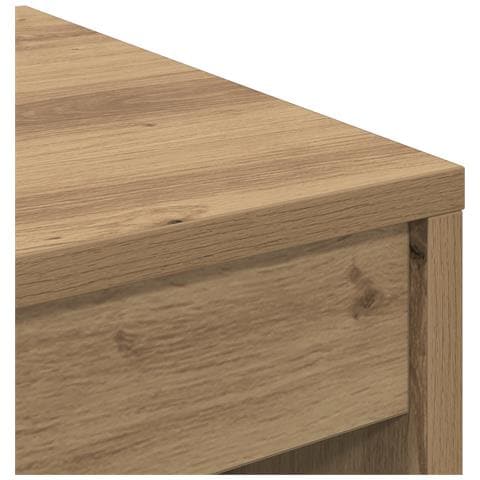 Scrivania Scrittoria Rovere artigianale Legno ingegnerizzato - Foto 7
