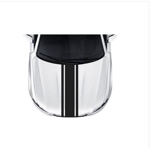 Adesivi Auto Linee Personalizzate Nere - Set Da 5, Impermeabili E Resistenti Al Sole - Foto 1
