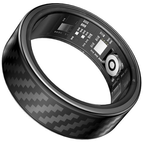 Anello Intelligente Rwfit: Monitoraggio Del Sonno, Frequenza Cardiaca E Fitness, Impermeabile Fino A 50m Black 10 - Foto 1
