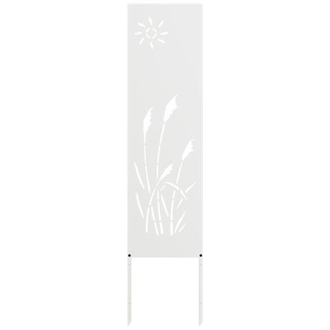 Pannello Decorativo da Giardino Altro Bianco 32 x 140 cm - Foto 1