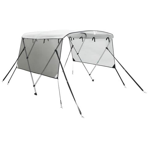 Bimini di Prua Pareti Laterali Rete 3 Archi 183x(154-167)x137cm - Foto 1