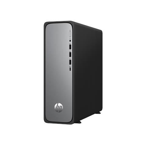 PC Desktop OmniDesk Slim S03-0007nl Intel Core i3-13100 Quad Core 3.4 GHz RAM 8GB SSD 256GB 6xUSB Windows 11 Home Nero Argento - Foto 5