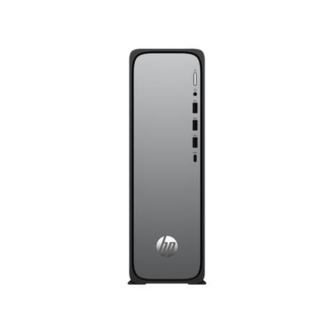 PC Desktop OmniDesk Slim S03-0007nl Intel Core i3-13100 Quad Core 3.4 GHz RAM 8GB SSD 256GB 6xUSB Windows 11 Home Nero Argento - Foto 1