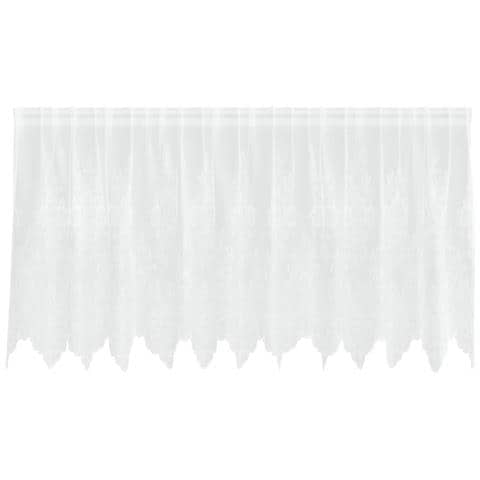 Tende con tende Bianco 300 x 120 cm Poliestere - Foto 1