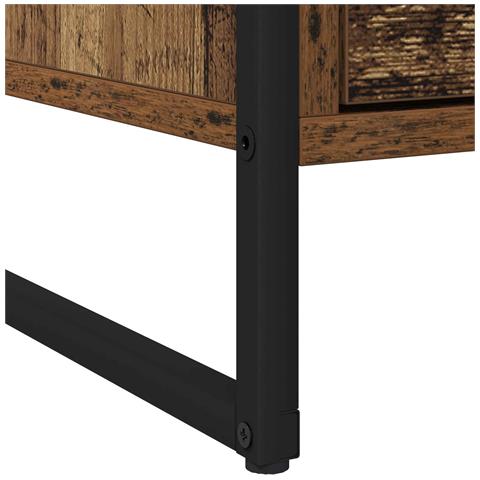 Comodino Legno vecchio 50 x 39,5 x 50 cm Legno multistrato - Foto 9