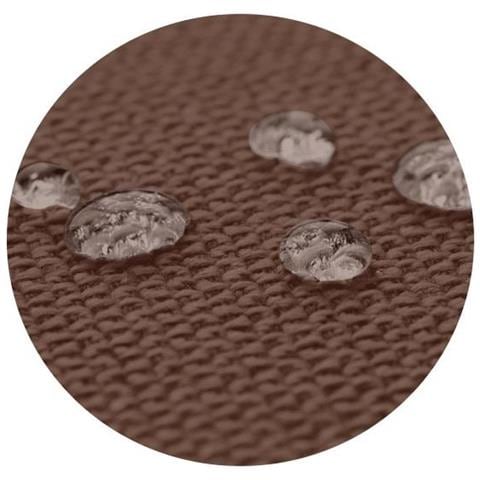 100x60x50 cm Cuscino da giardino impermeabile Panca altalena marrone Set - Foto 6