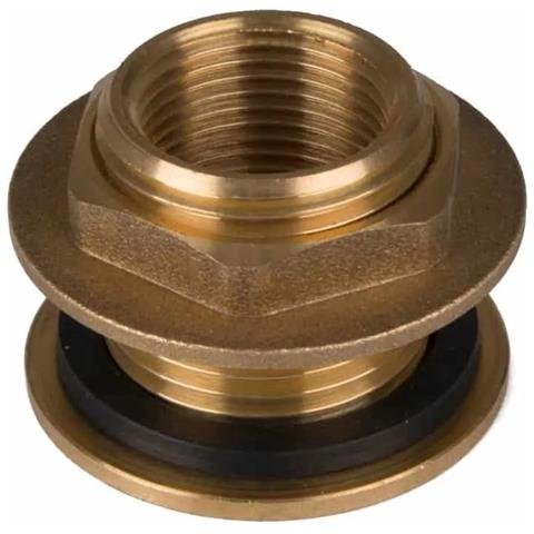 Raccordo In Ottone Per Serbatoio Acqua Piovana 1 1/4 X 1 - Foto 1