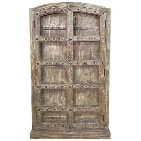 Armadio In Legno Fatto A Mano 90-100x37x170-195h Cm - Foto 2