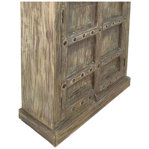 Armadio In Legno Fatto A Mano 90-100x37x170-195h Cm - Foto 8