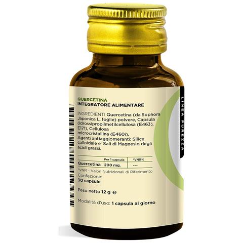 Quercetina 200 mg 30 Capsule - Alto Grado di Purezza - Flavonoide in Capsule Vegetali - Foto 2