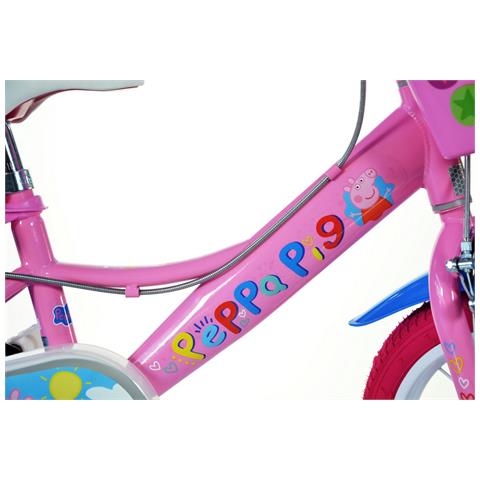 Bici Da Bambina Misura 16 Art. 164r-pgs Bicicletta Da Bimba Linea Peppa Pig - Foto 2