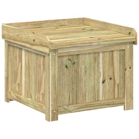 Cassa per cuscini da esterno Legno di Pino Impregnato - Foto 1